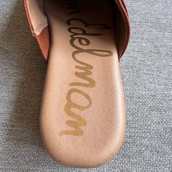 Sam Edelman Kaye Clog Slip On Chunky Brown Boho Casual Sz 8.5 - Picture 11 of 14